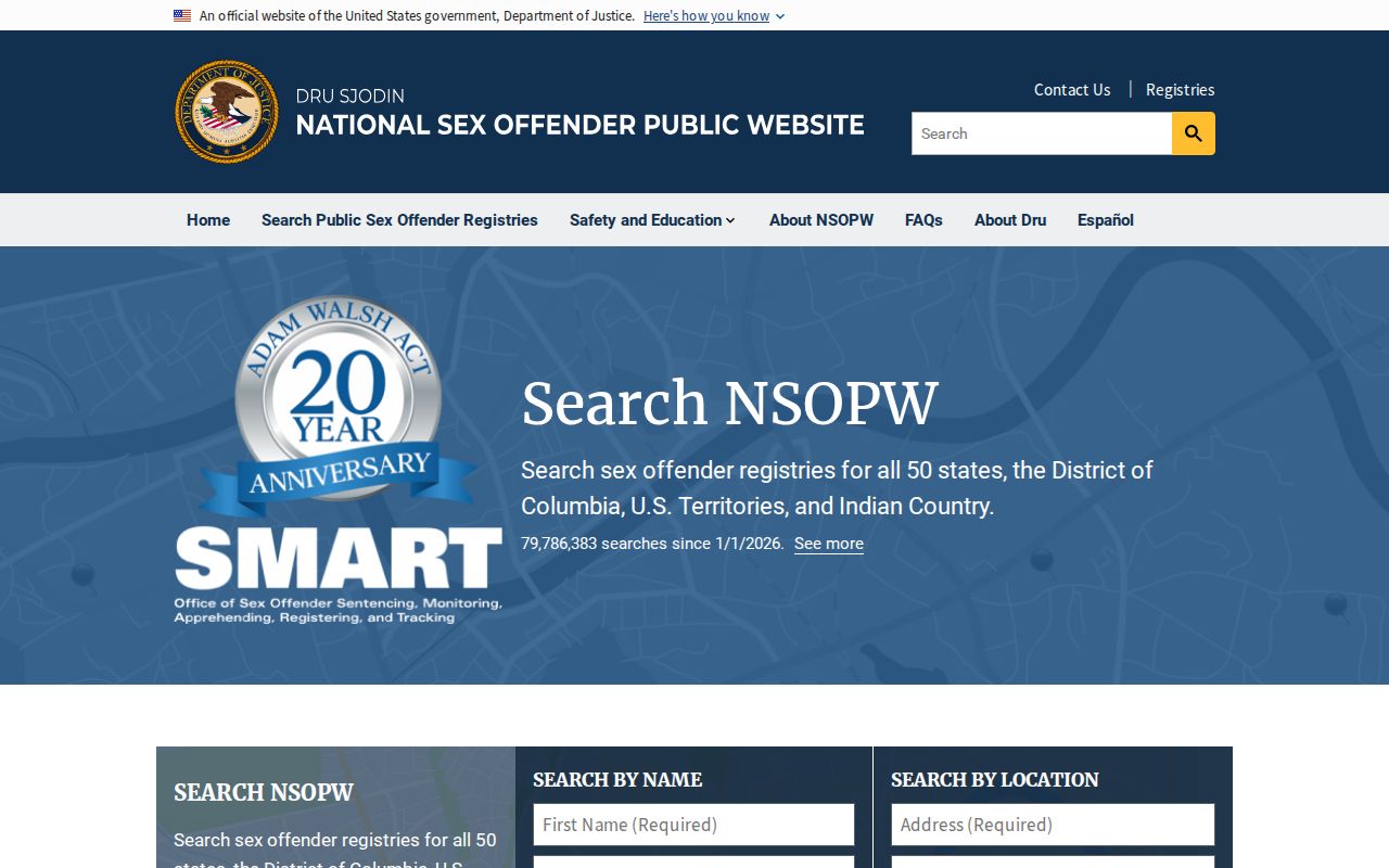 Santa Cruz County sex offender check National Sex Offender Public Website